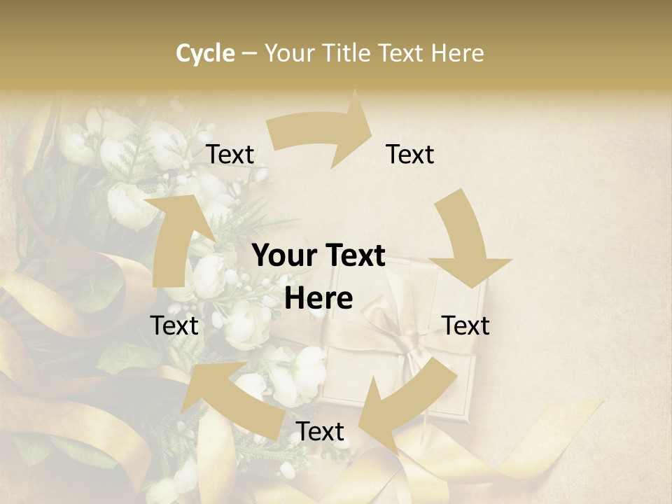 Rose Shabby Vintage PowerPoint Template