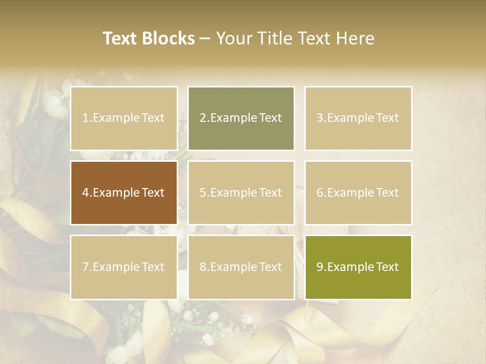 Rose Shabby Vintage PowerPoint Template
