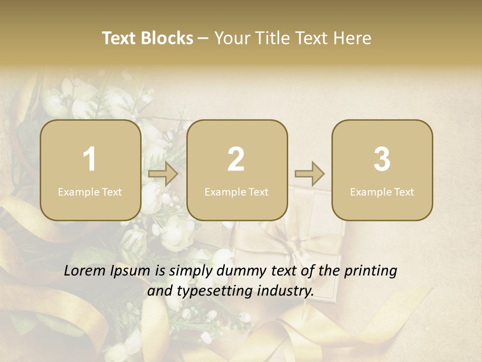 Rose Shabby Vintage PowerPoint Template