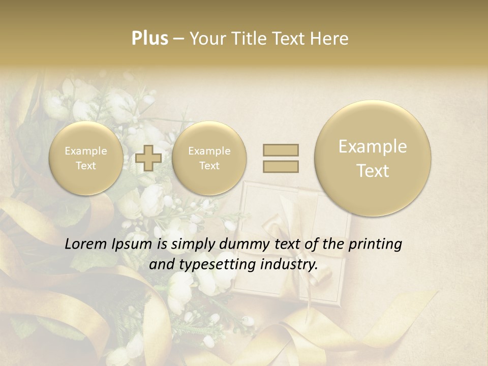 Rose Shabby Vintage PowerPoint Template