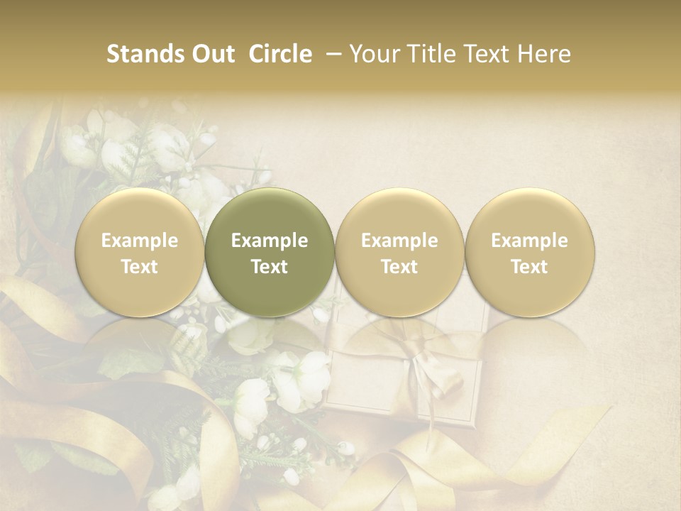 Rose Shabby Vintage PowerPoint Template