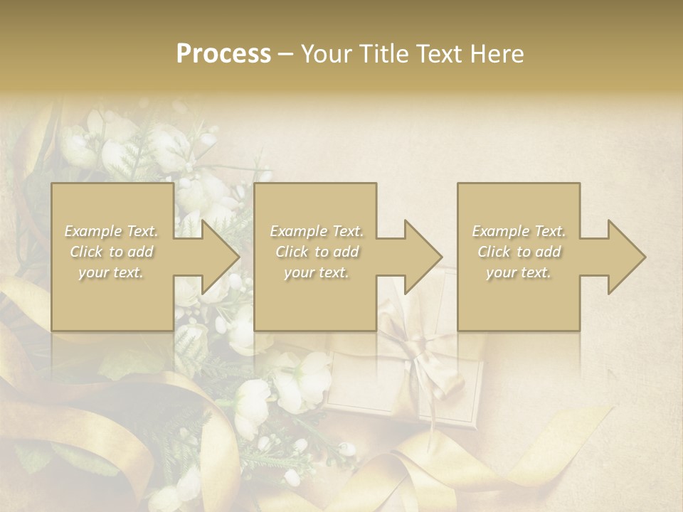 Rose Shabby Vintage PowerPoint Template