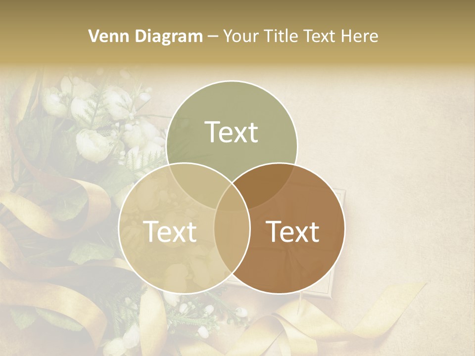 Rose Shabby Vintage PowerPoint Template