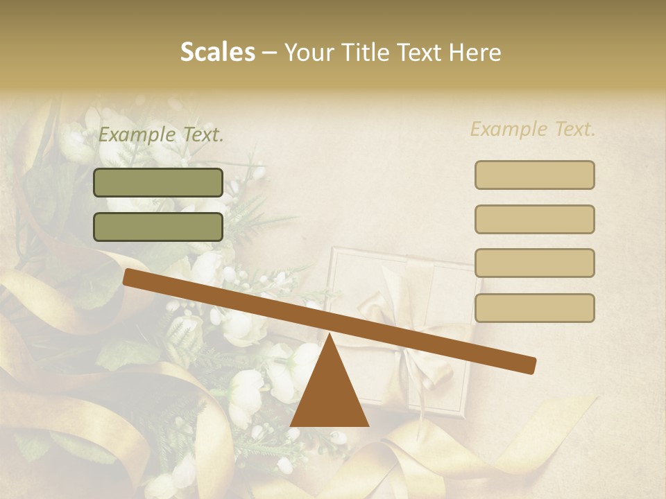 Rose Shabby Vintage PowerPoint Template