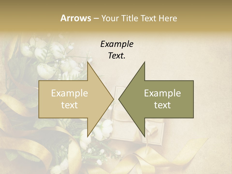 Rose Shabby Vintage PowerPoint Template
