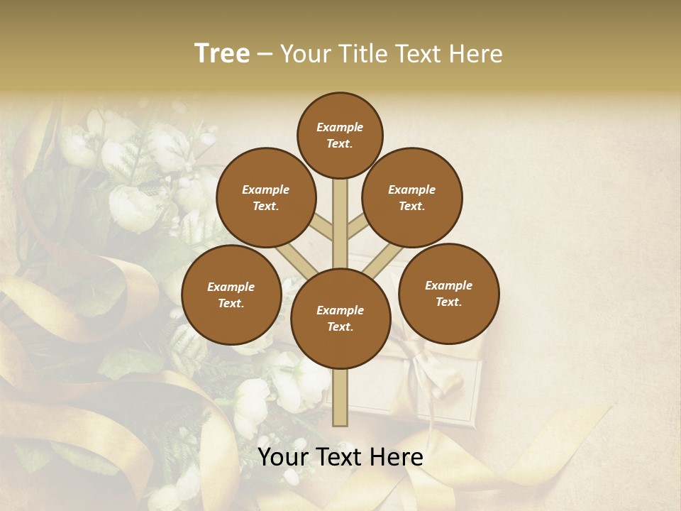 Rose Shabby Vintage PowerPoint Template