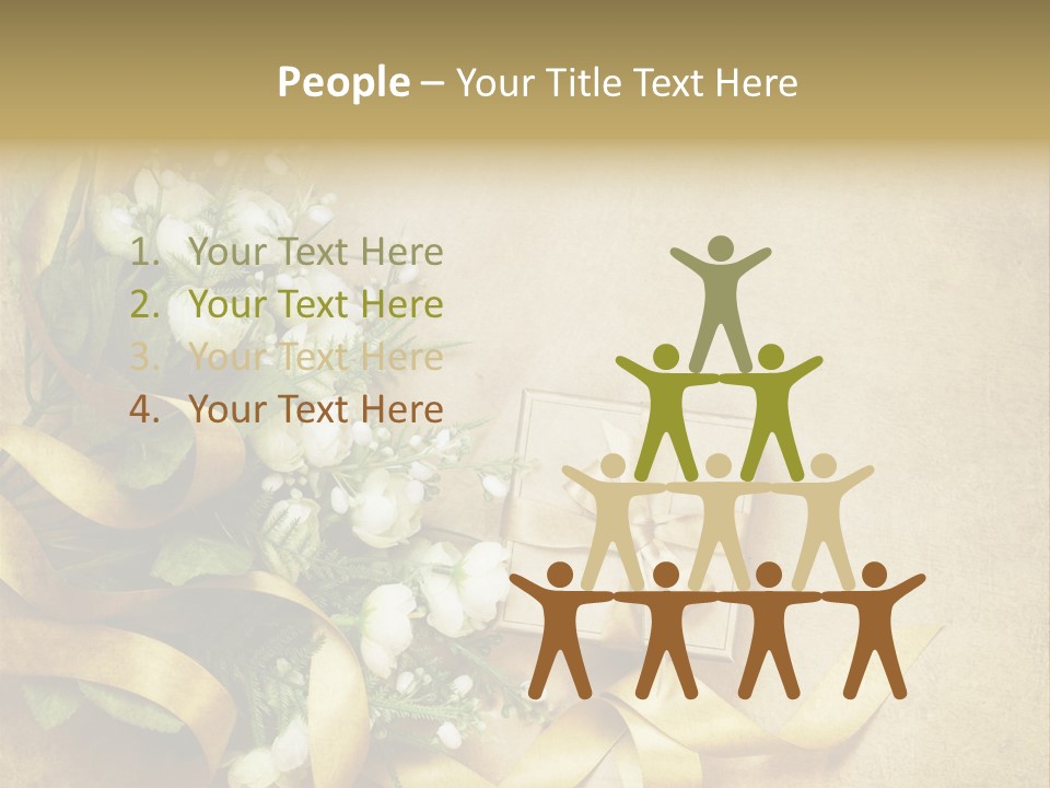 Rose Shabby Vintage PowerPoint Template