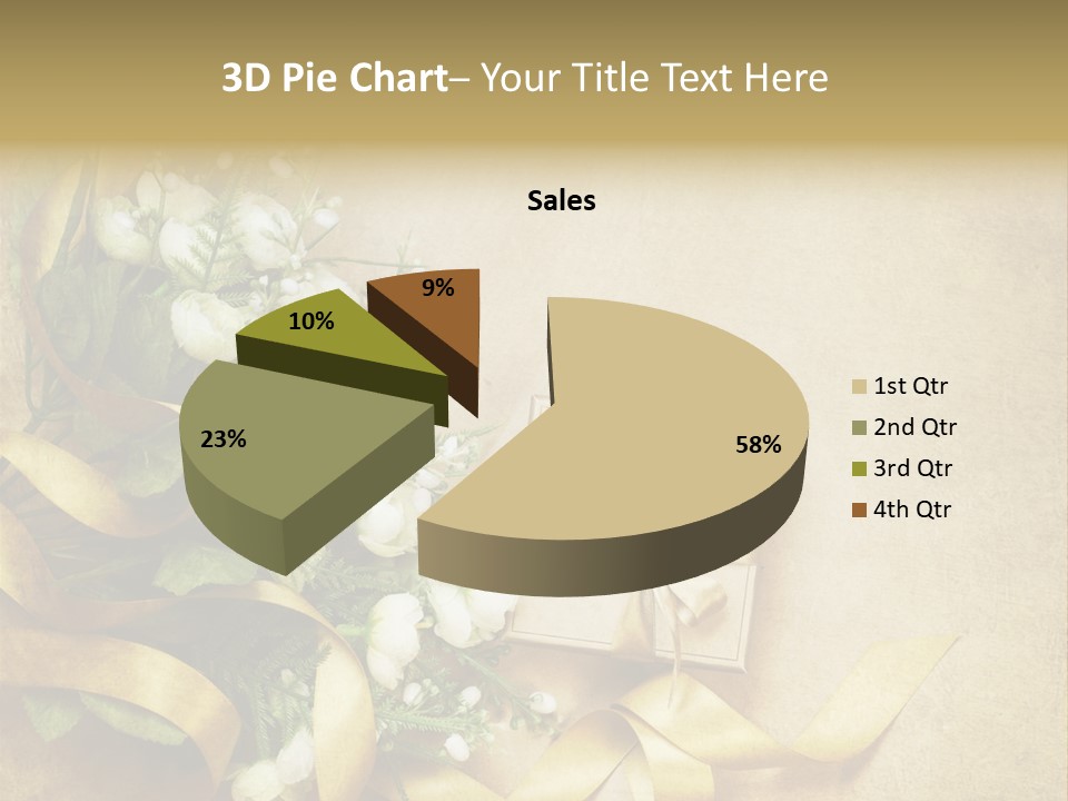 Rose Shabby Vintage PowerPoint Template