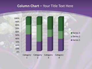 Violet Satiny Focus PowerPoint Template