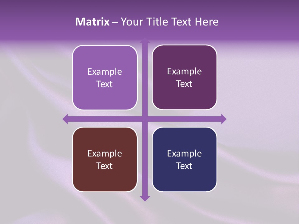 Fabric Silk Desktop PowerPoint Template