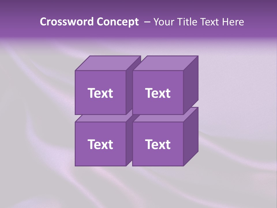 Fabric Silk Desktop PowerPoint Template