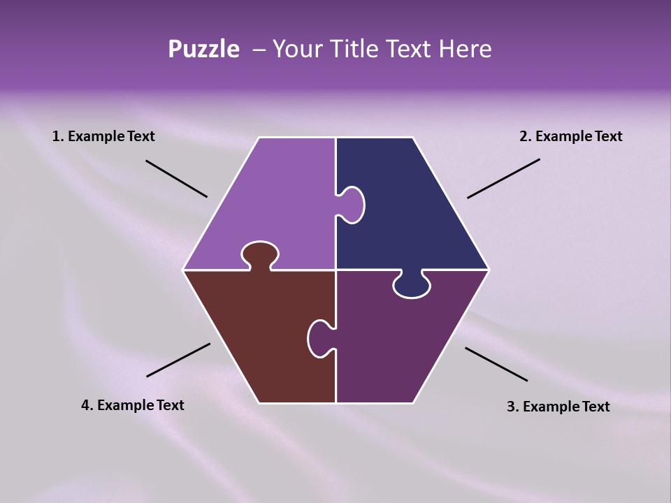 Fabric Silk Desktop PowerPoint Template