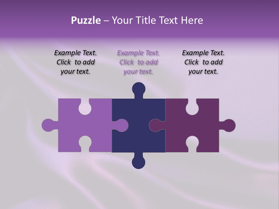 Fabric Silk Desktop PowerPoint Template