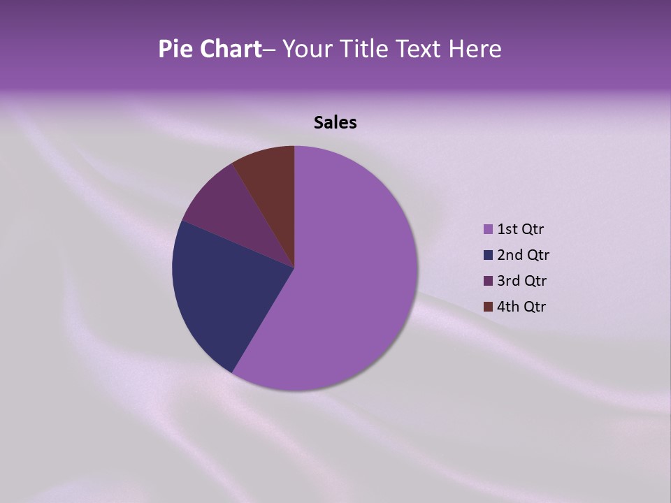 Fabric Silk Desktop PowerPoint Template