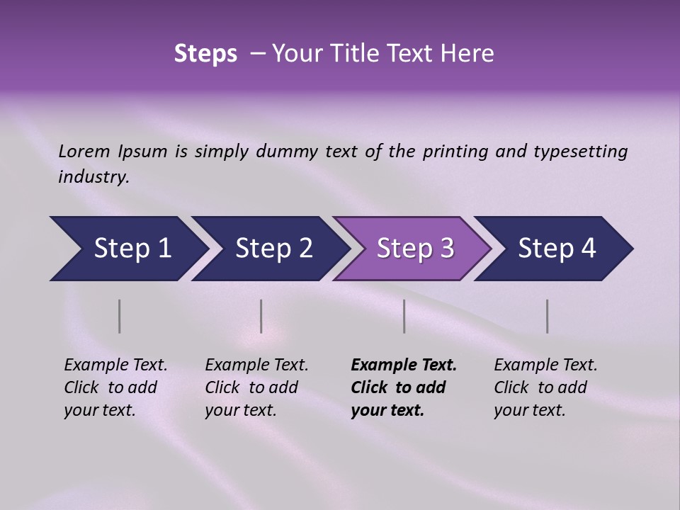 Fabric Silk Desktop PowerPoint Template
