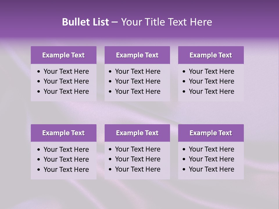 Fabric Silk Desktop PowerPoint Template