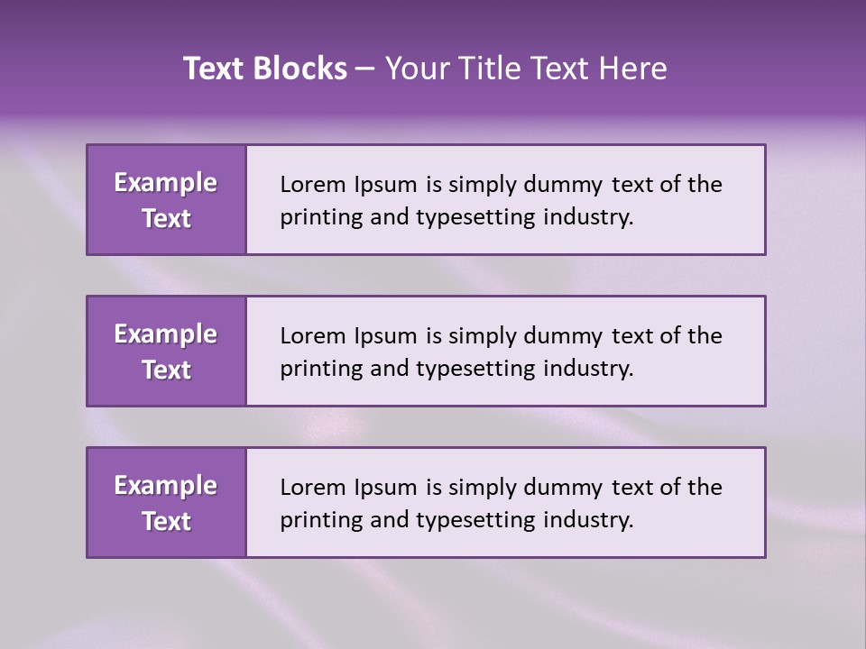 Fabric Silk Desktop PowerPoint Template