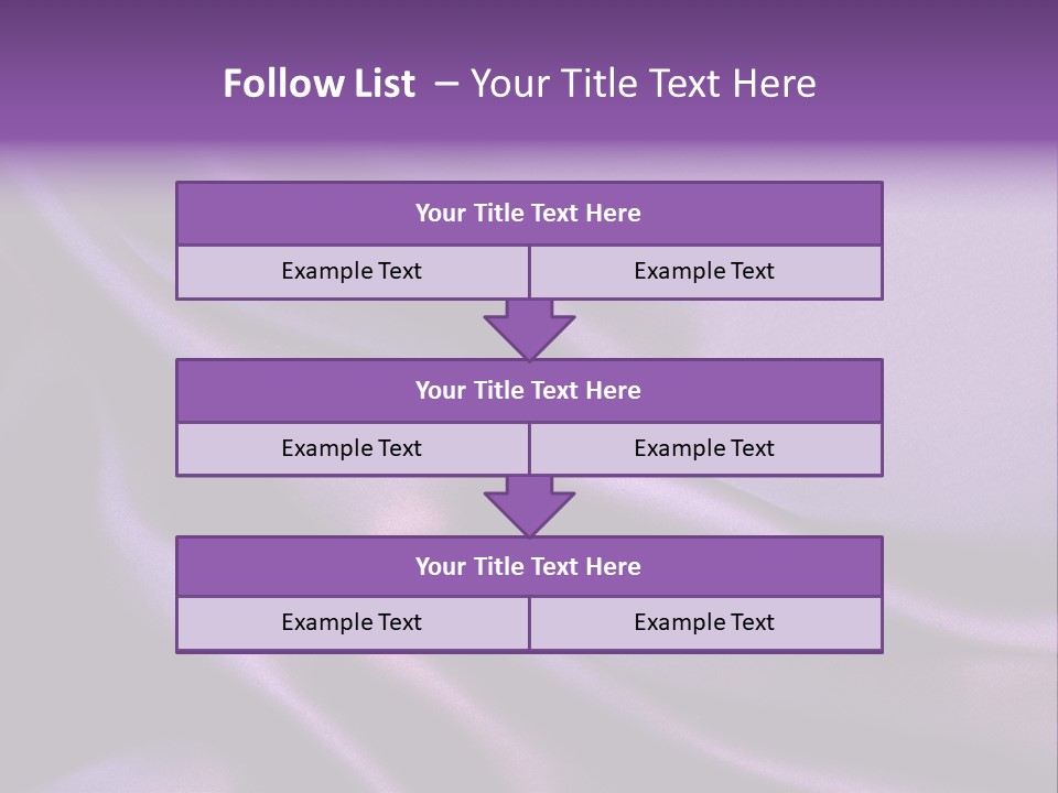 Fabric Silk Desktop PowerPoint Template