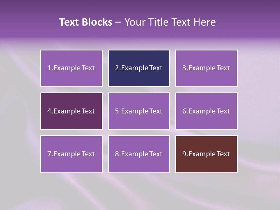 Fabric Silk Desktop PowerPoint Template