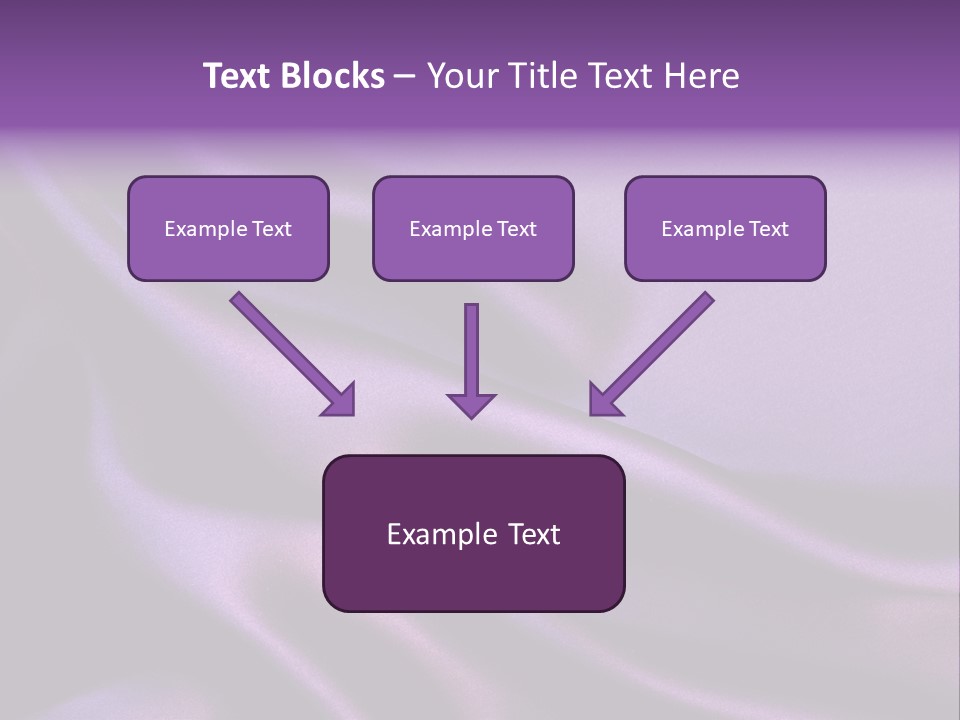 Fabric Silk Desktop PowerPoint Template