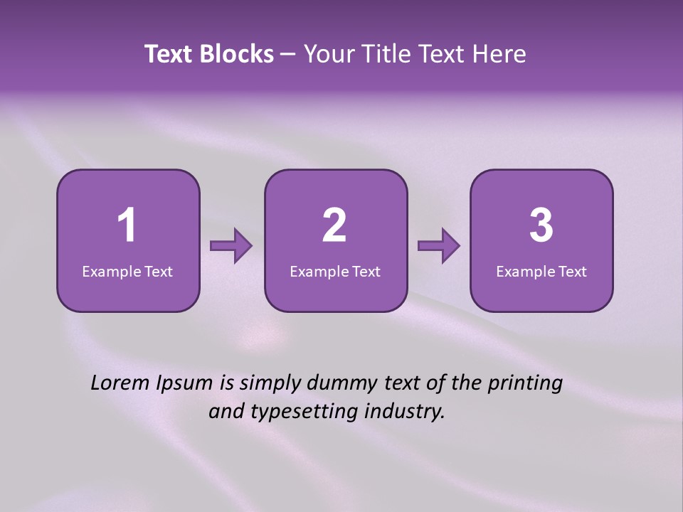 Fabric Silk Desktop PowerPoint Template
