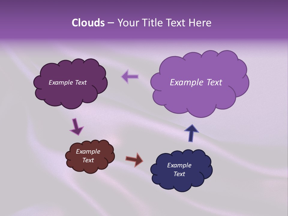 Fabric Silk Desktop PowerPoint Template