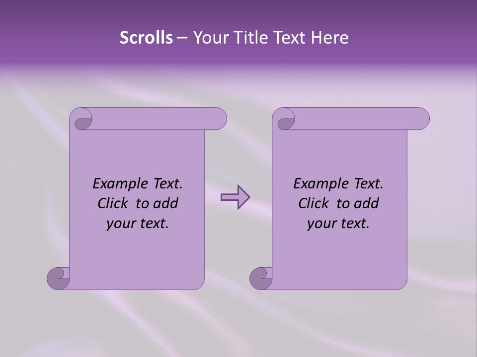 Fabric Silk Desktop PowerPoint Template