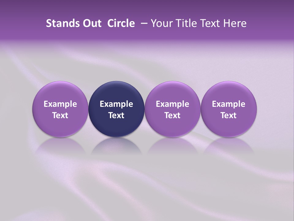 Fabric Silk Desktop PowerPoint Template