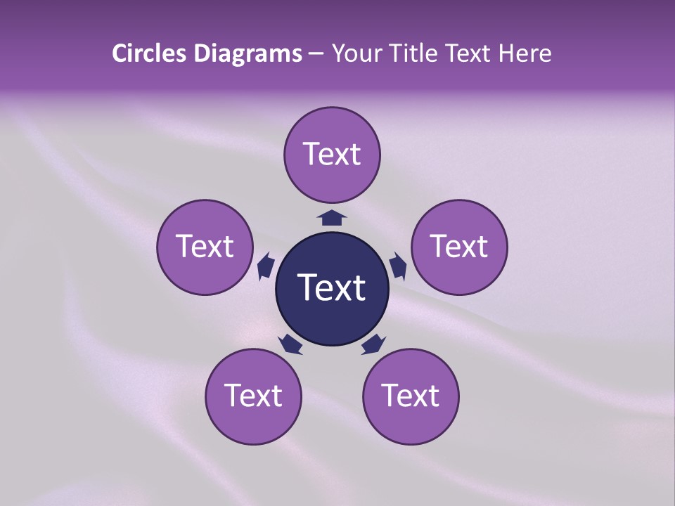 Fabric Silk Desktop PowerPoint Template