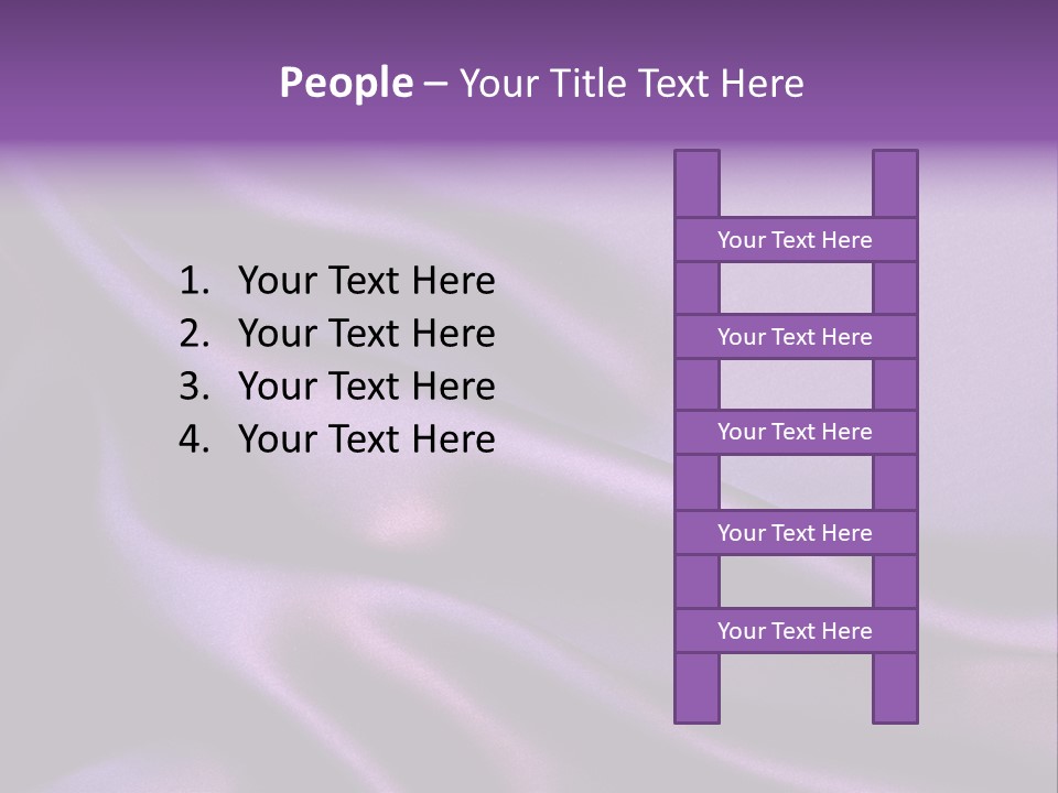 Fabric Silk Desktop PowerPoint Template