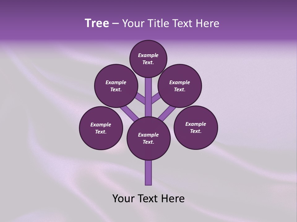 Fabric Silk Desktop PowerPoint Template