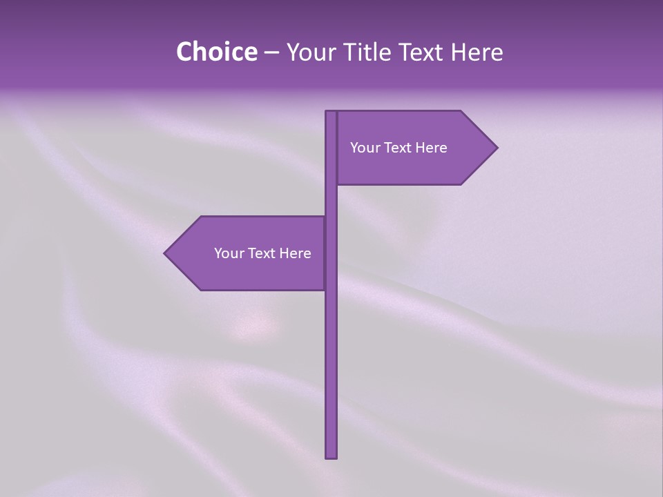 Fabric Silk Desktop PowerPoint Template