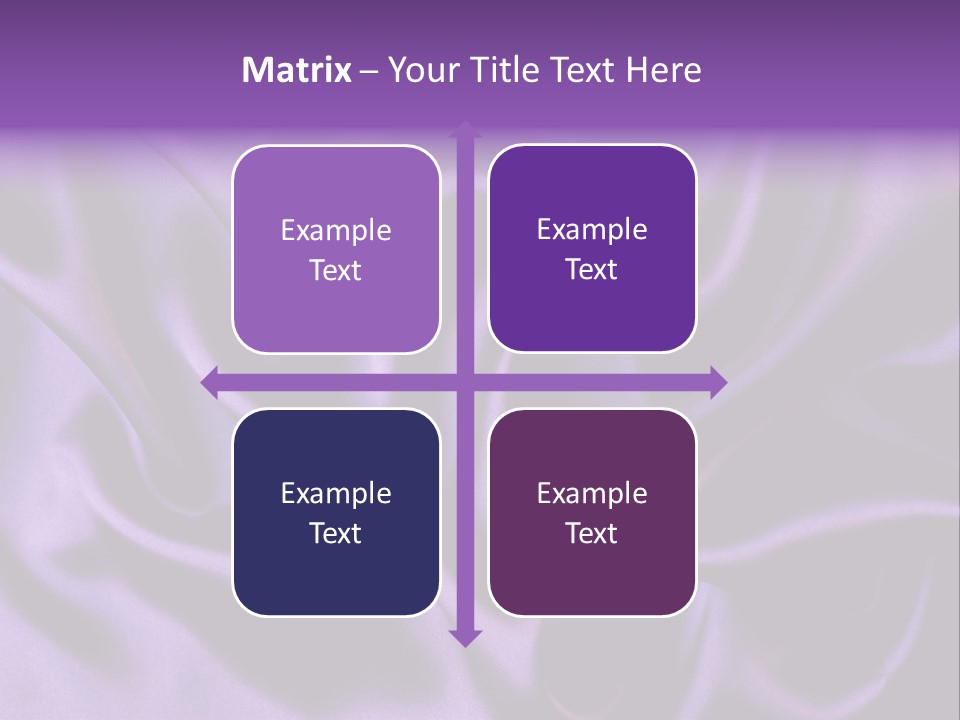 Abstract Purple Dark PowerPoint Template