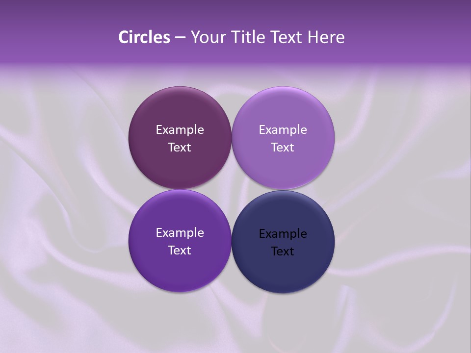 Abstract Purple Dark PowerPoint Template