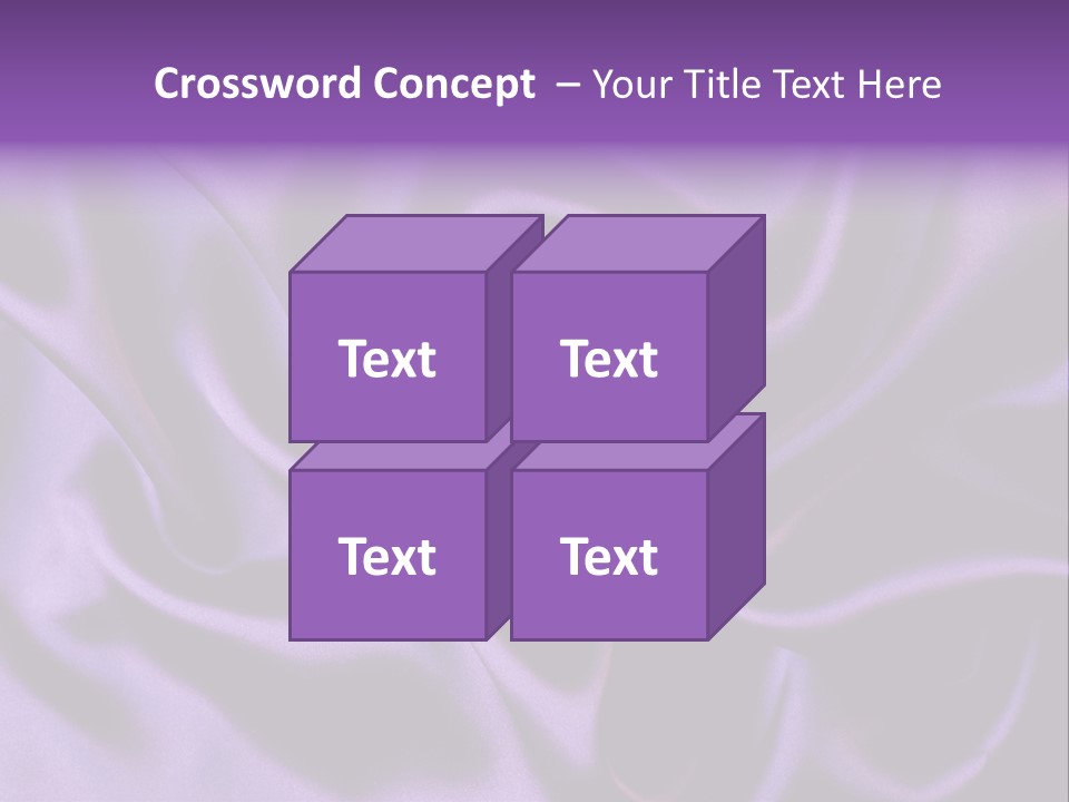 Abstract Purple Dark PowerPoint Template