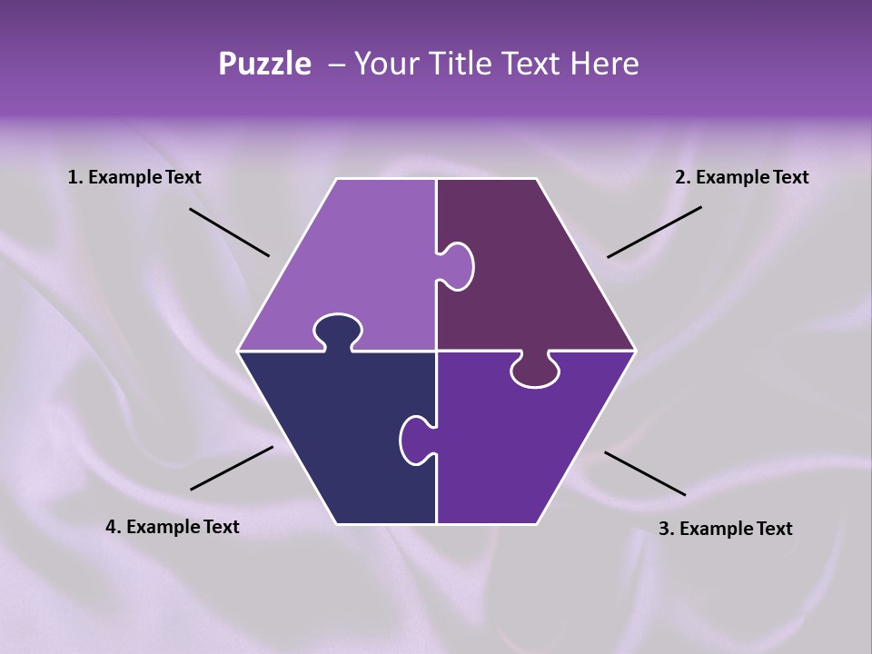 Abstract Purple Dark PowerPoint Template