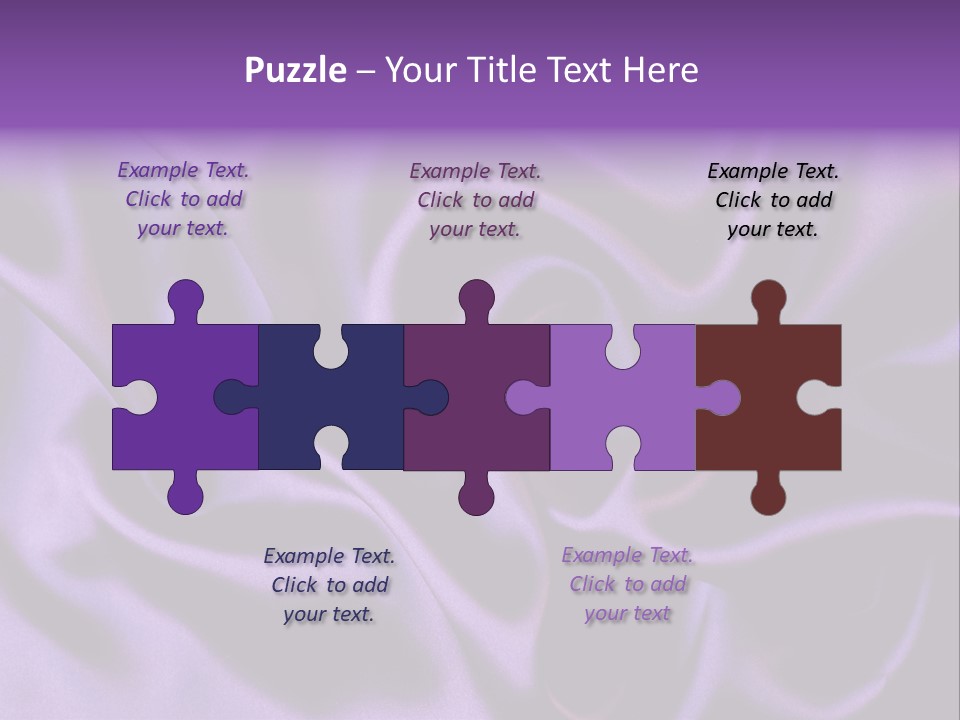 Abstract Purple Dark PowerPoint Template