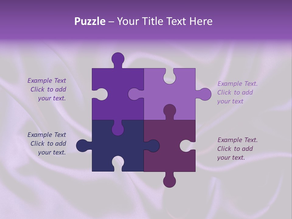 Abstract Purple Dark PowerPoint Template