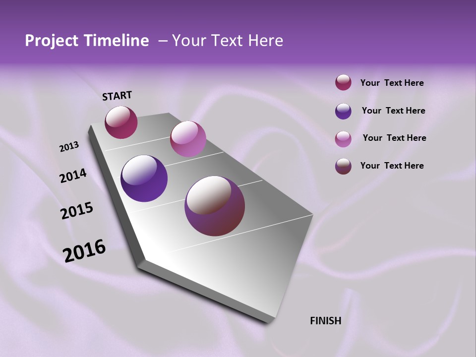 Abstract Purple Dark PowerPoint Template