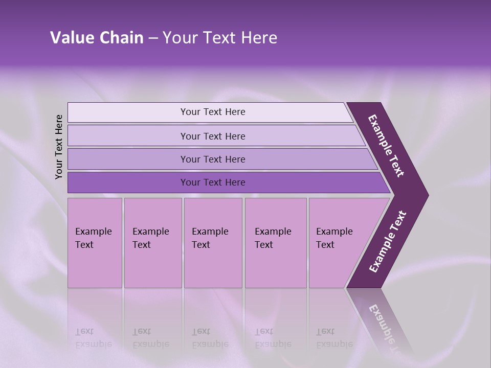 Abstract Purple Dark PowerPoint Template