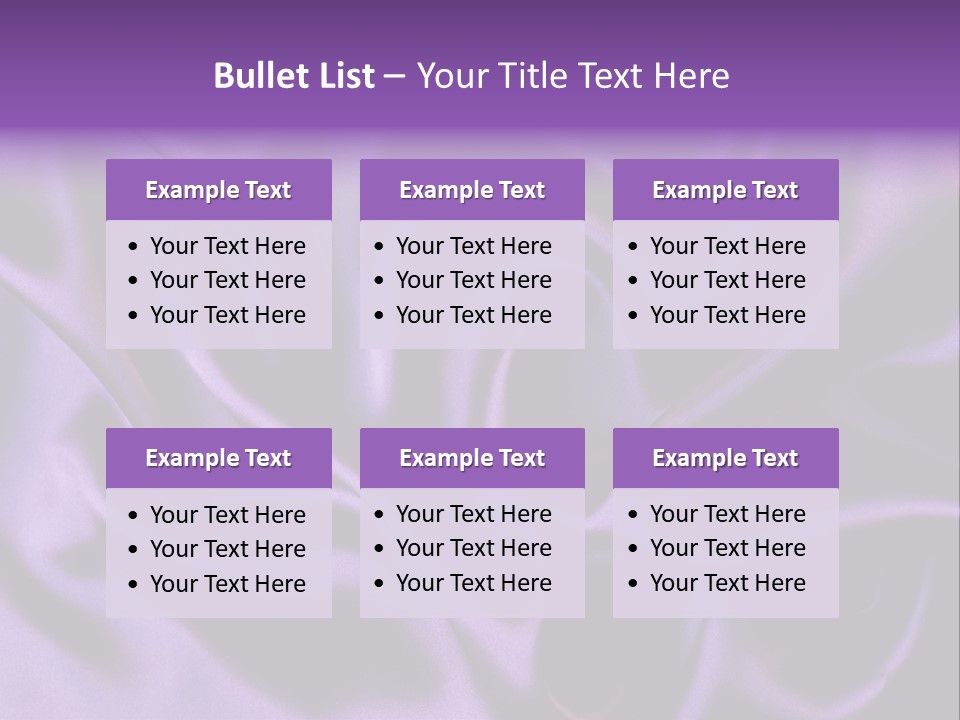 Abstract Purple Dark PowerPoint Template