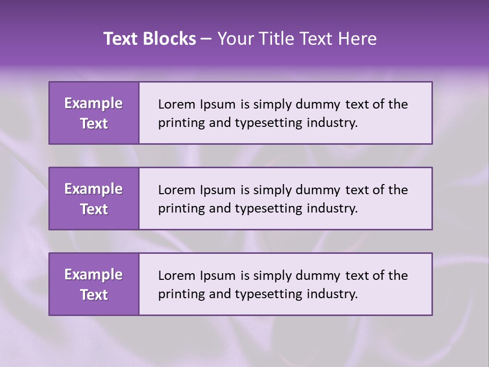 Abstract Purple Dark PowerPoint Template