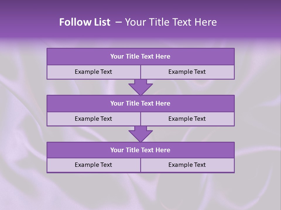 Abstract Purple Dark PowerPoint Template