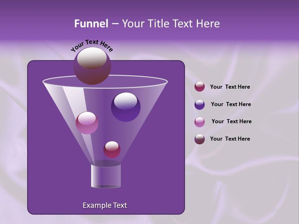 Abstract Purple Dark PowerPoint Template