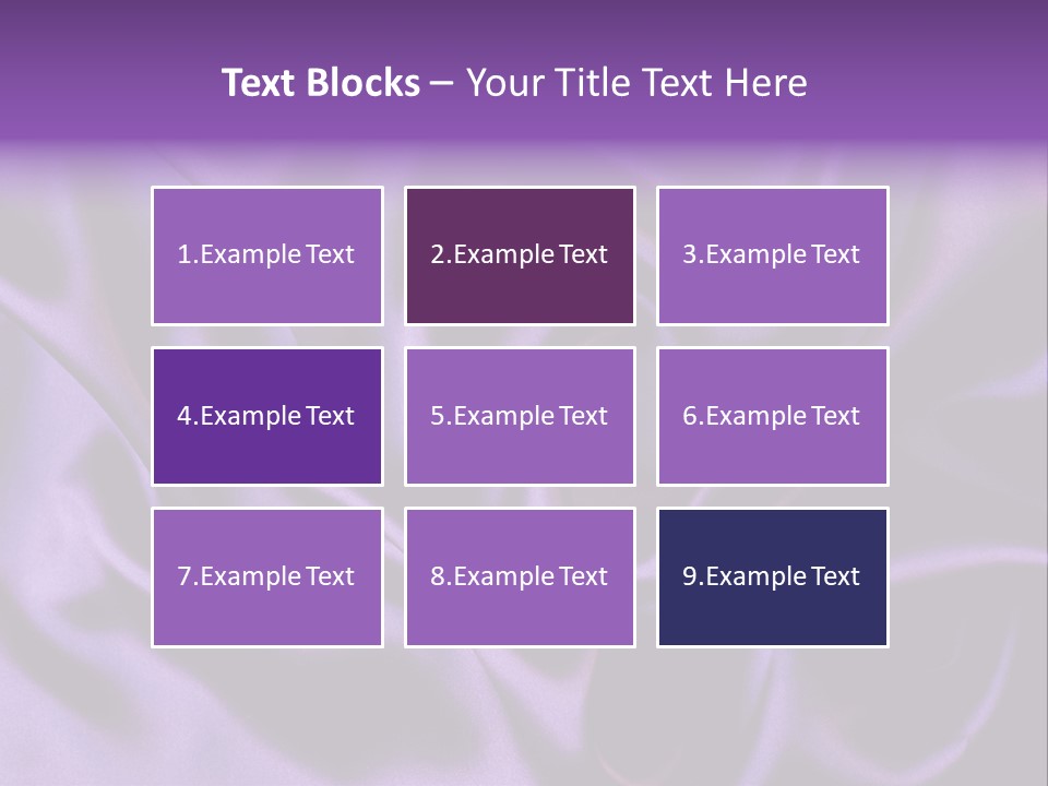 Abstract Purple Dark PowerPoint Template