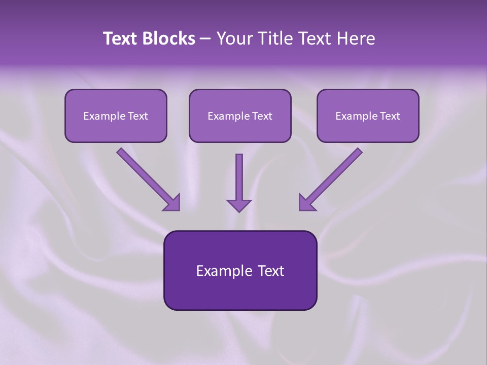 Abstract Purple Dark PowerPoint Template