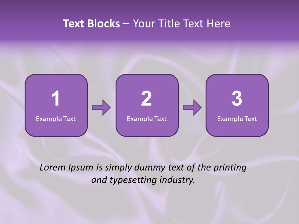 Abstract Purple Dark PowerPoint Template