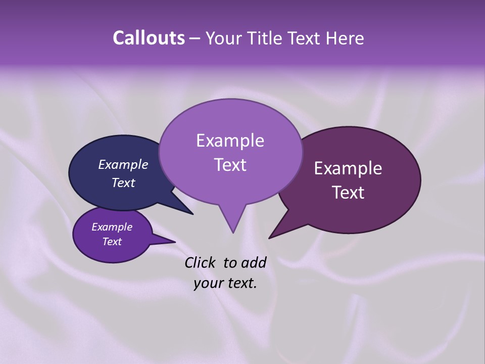 Abstract Purple Dark PowerPoint Template