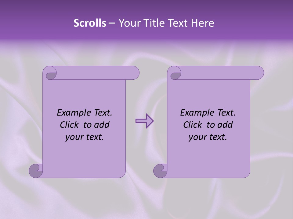 Abstract Purple Dark PowerPoint Template
