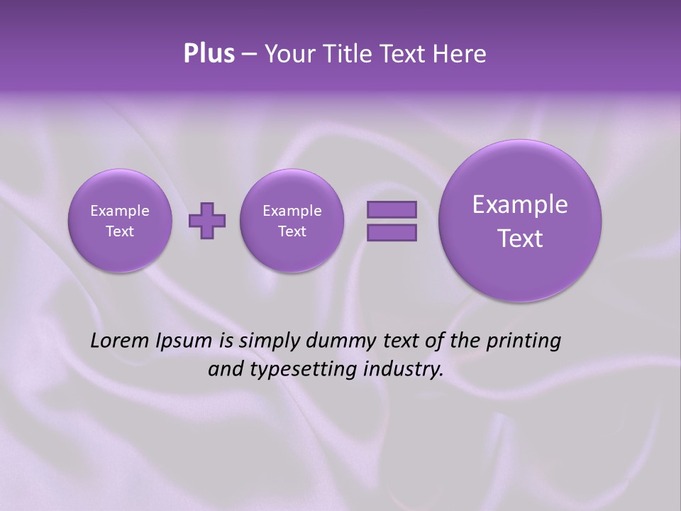 Abstract Purple Dark PowerPoint Template